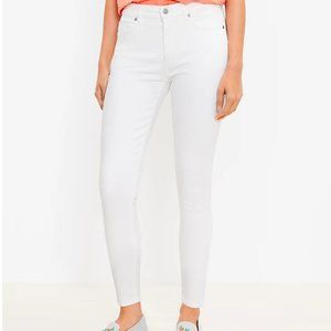 Loft White Skinny Jeans (NEW)